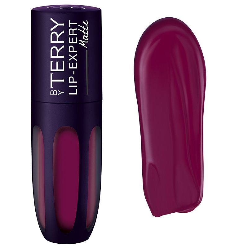 By Terry Lip-Expert Matte Liquid Lipstick 4 ml, 15 - Velvet Orchid showing tube and color swatch