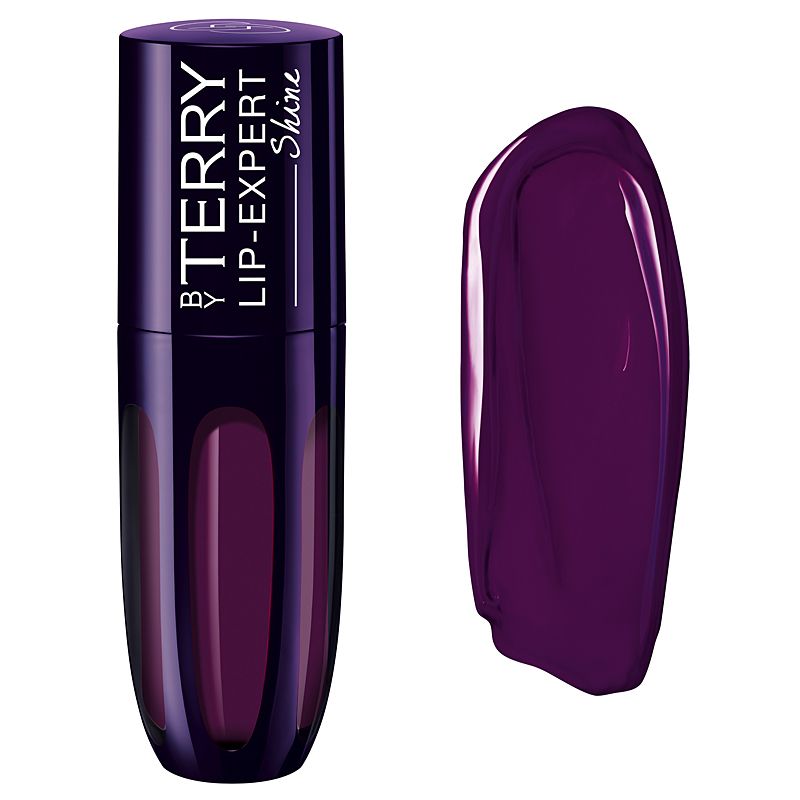 By Terry Lip-Expert Shine Liquid Lipstick 3 g, 8 - Juicy Fig showing tube and color swatch
