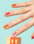 JINsoon Nail Lacquer - Winky - model wearing nail polish