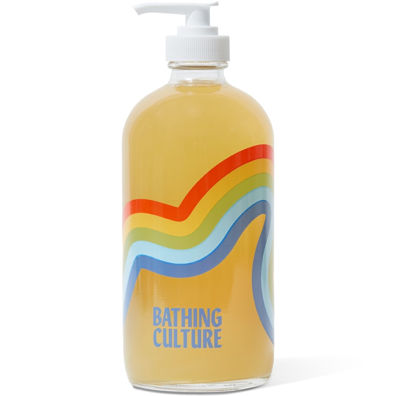 Bathing Culture Refillable Rainbow Glass Mind and Body Wash in Cathedral Grove (16 oz)