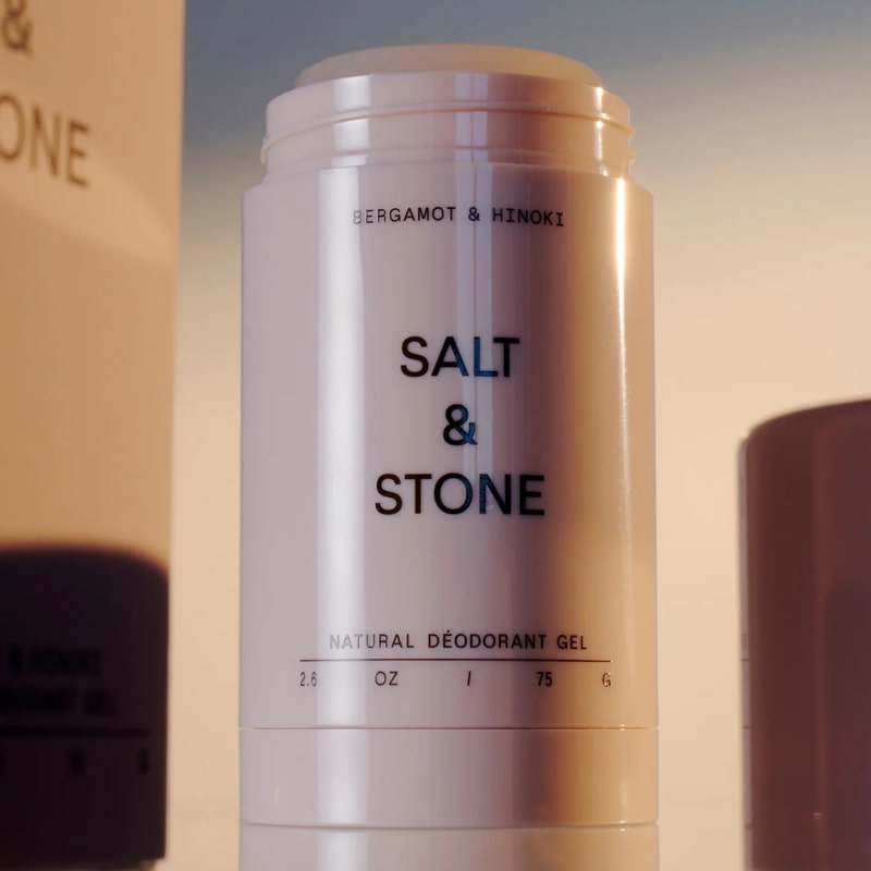 Salt &amp; Stone Bergamot &amp; Hinoki - Natural Deodorant lifestyle shot