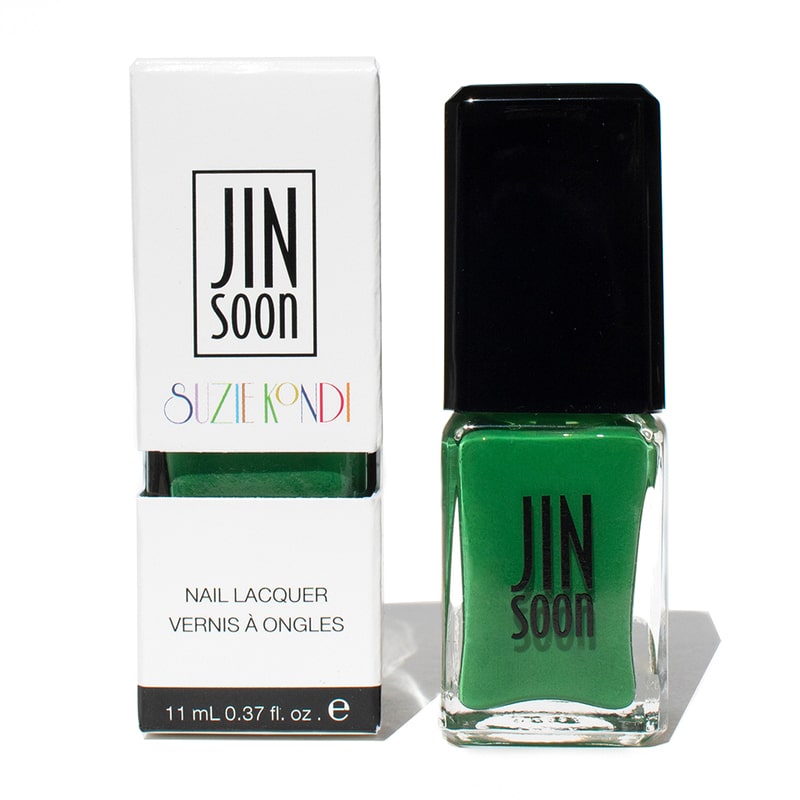 JINsoon x Suzie Kondi Nail Lacquer - Palma - Product shown next to box