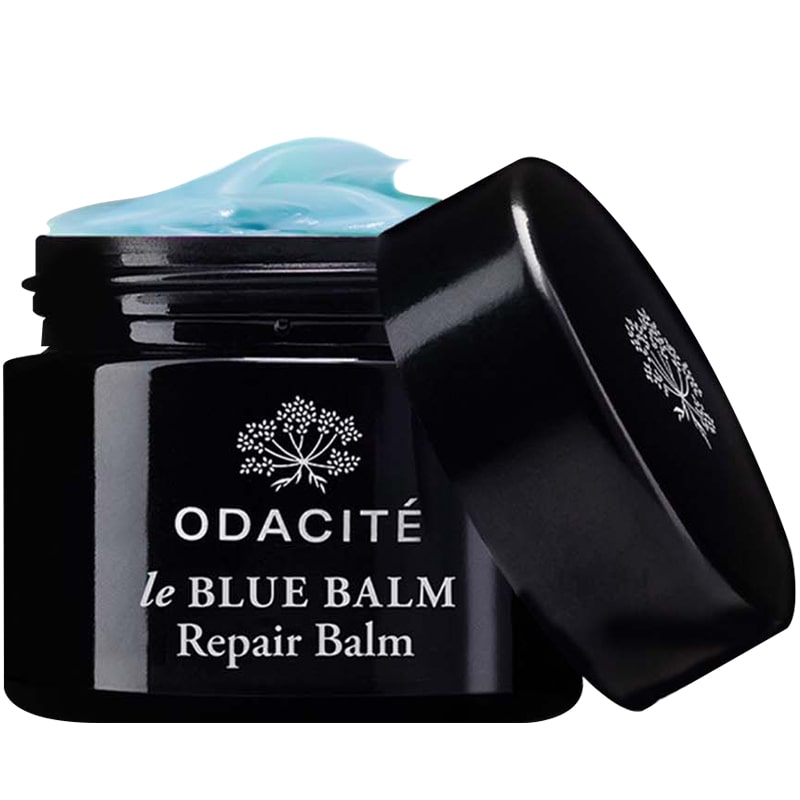 Odacite Le Blue Balm (50 ml) showing balm in container