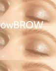Roen Beauty vowBrow Pencil Light - Closeup of model with product applied