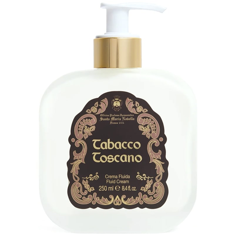Santa maria novella ボディーミルク トバッコトスカーノ Santa Maria Novella Tabacco Toscano Fluid Body Cream – Beautyhabit