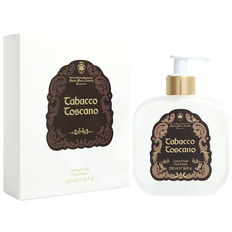 Santa maria novella ボディーミルク トバッコトスカーノ Santa Maria Novella Tabacco Toscano Fluid Body Cream – Beautyhabit
