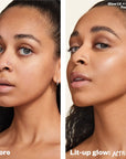Kosas Glow I.V. Vitamin-Infused Skin Enhancer - Boost - Before and after photo