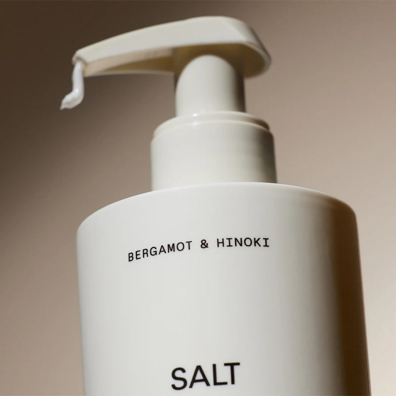 Salt &amp; Stone Bergamot &amp; Hinoki Body Lotion - Closeup of product