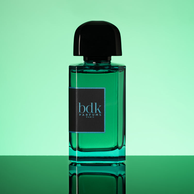 BDK Parfums Pas Ce Soir Extrait de Parfum - Product shown on green background