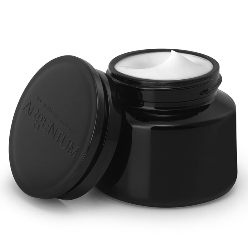 Argentum Apothecary Coffret Soins Infinis - open jar showing product texture