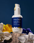 Ursa Major Lunar Bloom Retinal Serum - Beauty shot, product shown with flowers