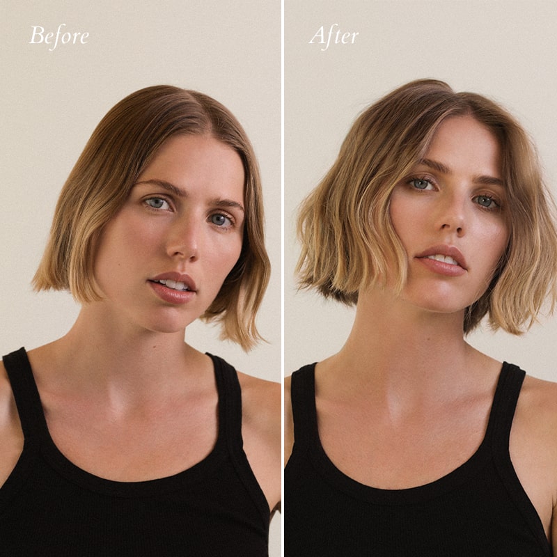 Roz Air Thickening Spray - Before and after photos