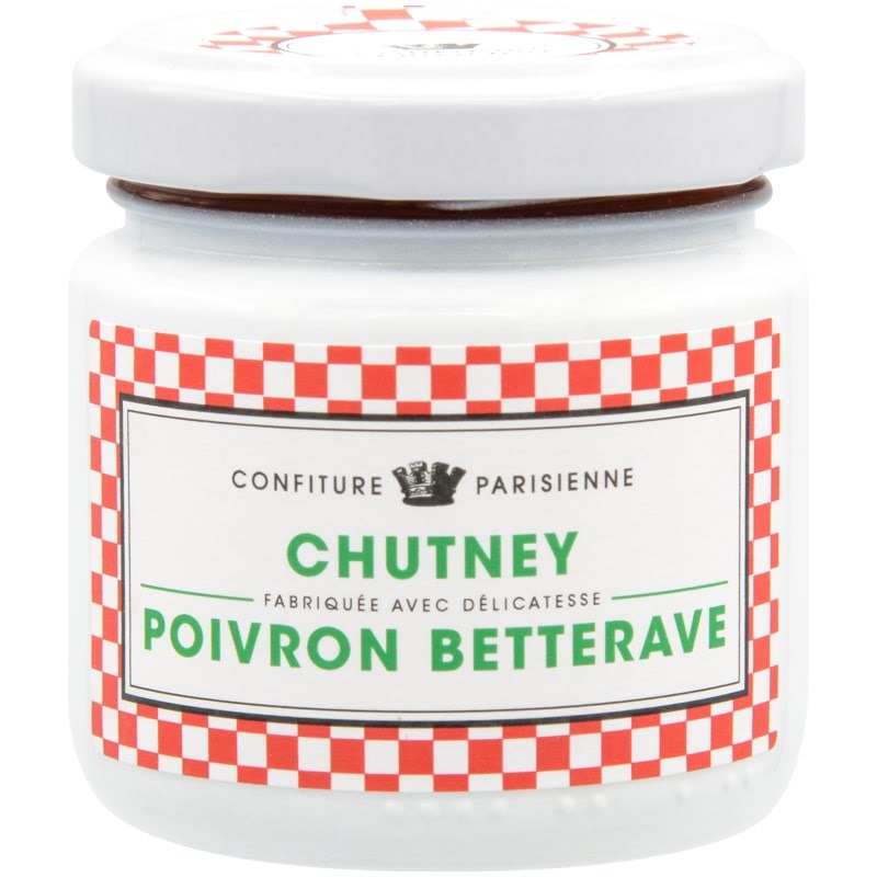 Confiture Parisienne Chutney Poivron Betterave (100 g)