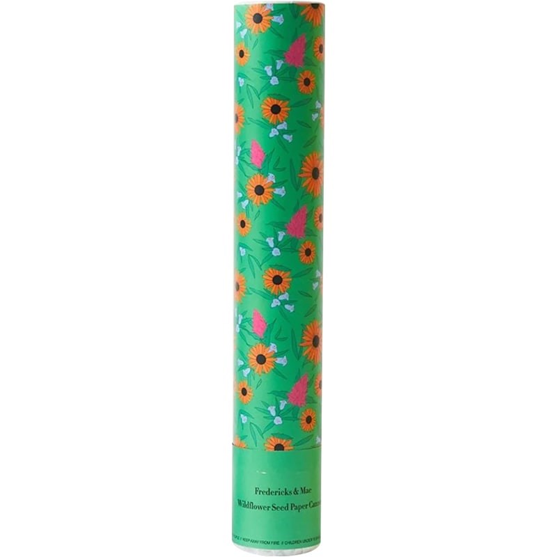 wildflower seed confetti Fredericks and Mae Green Wildflower Seed Paper Cannons – Beautyhabit