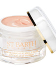 Ligne St. Barth Cream Mask with Pink Clay and Passionfruit 1.7 oz With Lid on Side