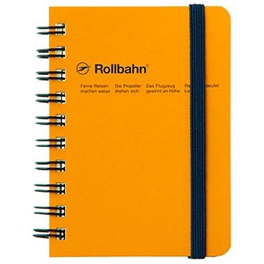 Delfonics Rollbahn Spiral Notebook Pocket Memo - Yellow (1 pc)