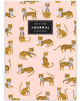 Girl w/ Knife Journal of Wild Ideas - Tigers front cover