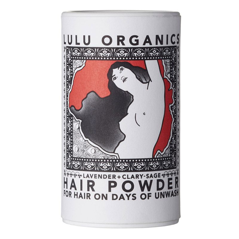 Lulu Organics Travel Sized Hair Powder (Lavender & Clary Sage, 1 oz) 
