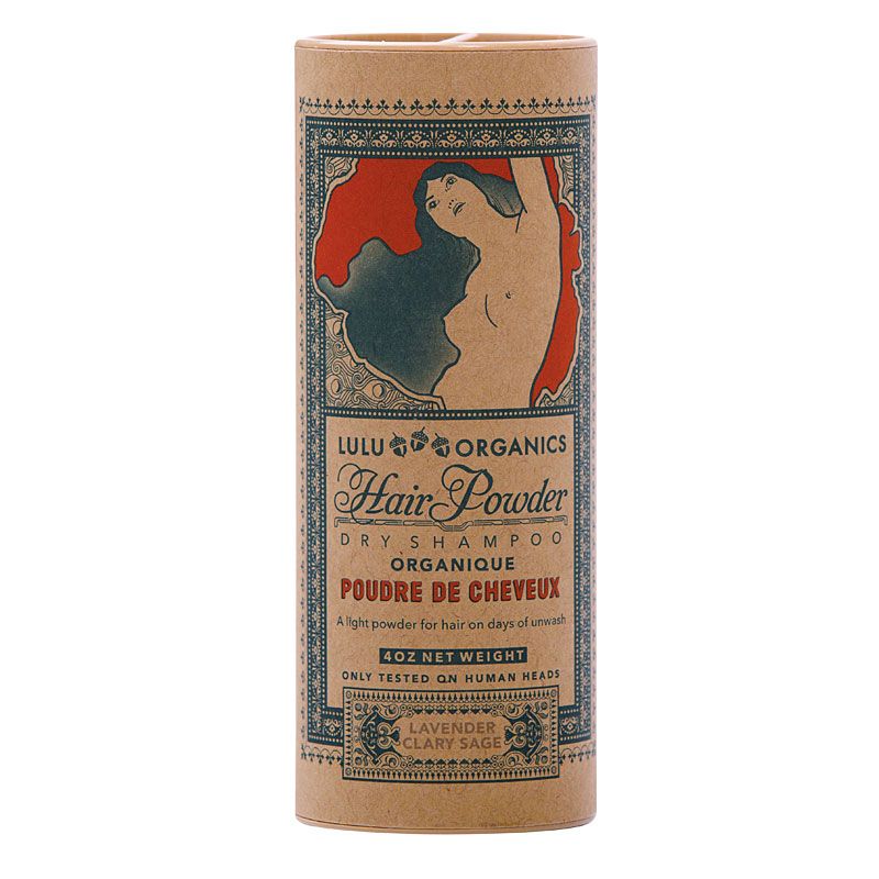 Lulu Organics Hair Powder - Lavender &amp; Clary Sage (4 oz)