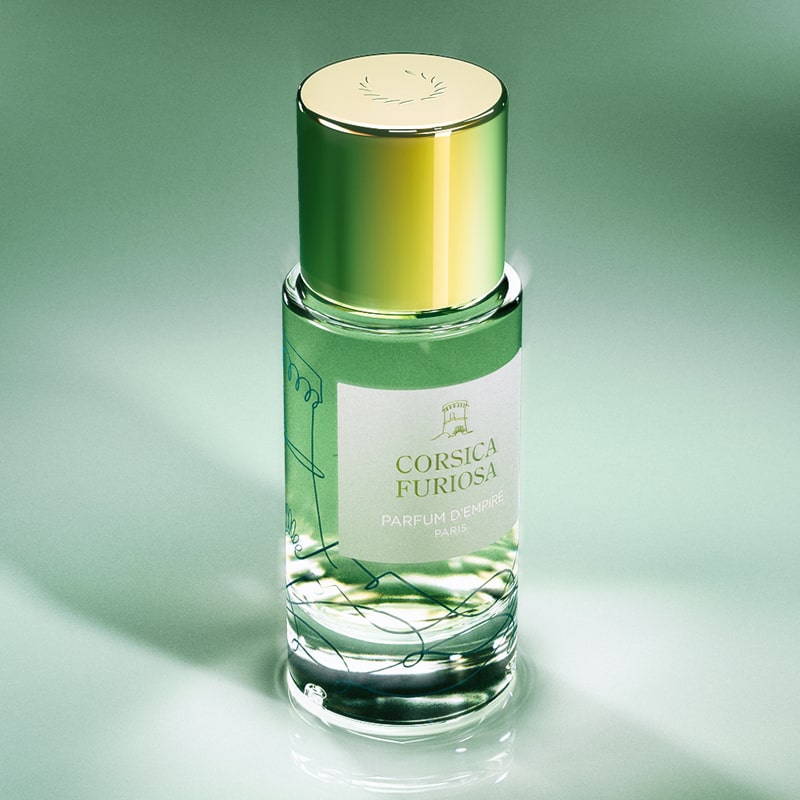 Lifestyle shot of Parfum D&#39;Empire Corsica Furiosa Eau de Parfum (50 ml)