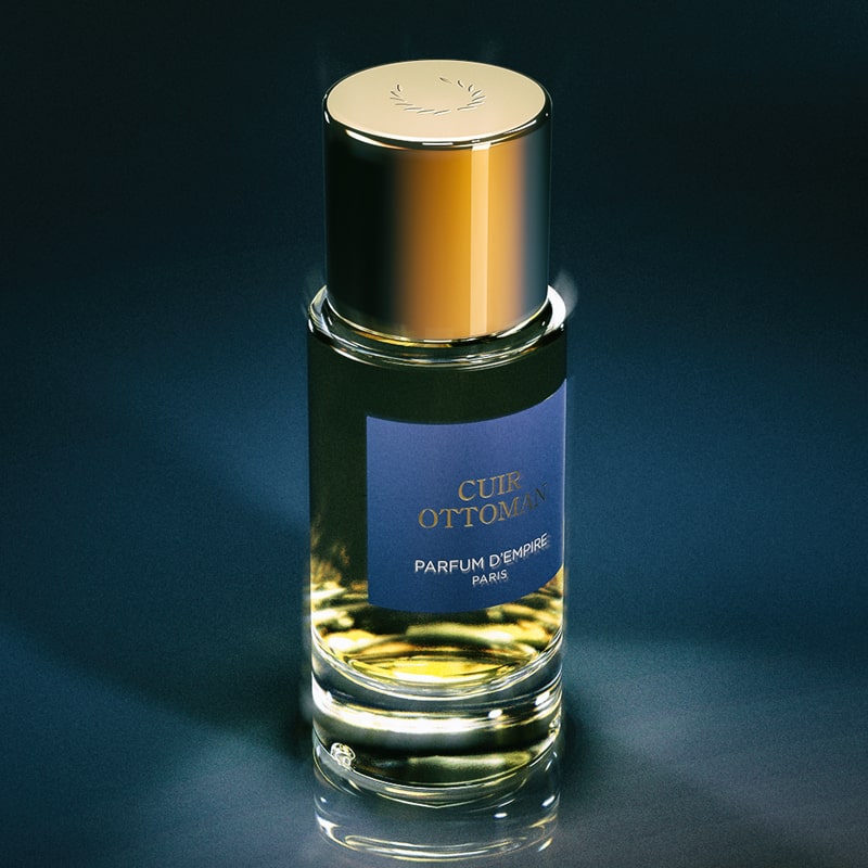 Lifestyle shot of Parfum D&#39;Empire Cuir Ottoman Eau de Parfum (50 ml)
