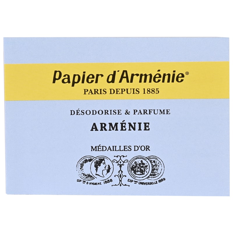 Papier d&#39;Armenie Armenie Burning Papers - 1 book of 12 sheets