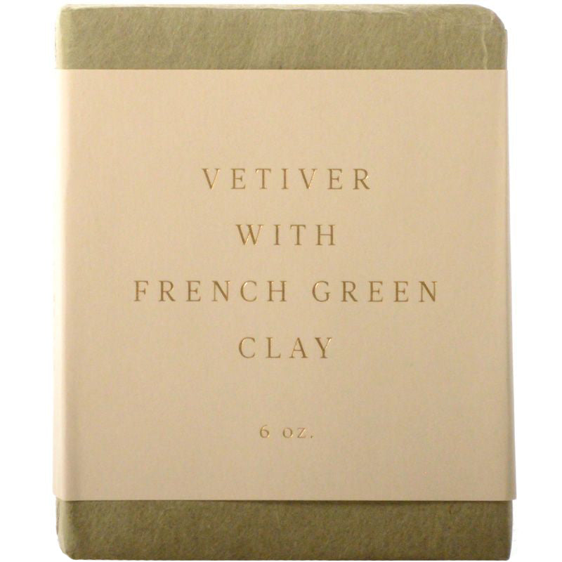 Saipua Soaps Vetiver with French Green Clay Soap 