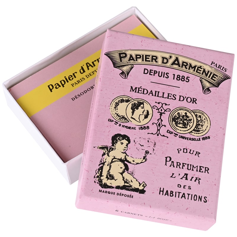 Papier d'Armenie TRADITION French Incense Paper 6 Booklets set