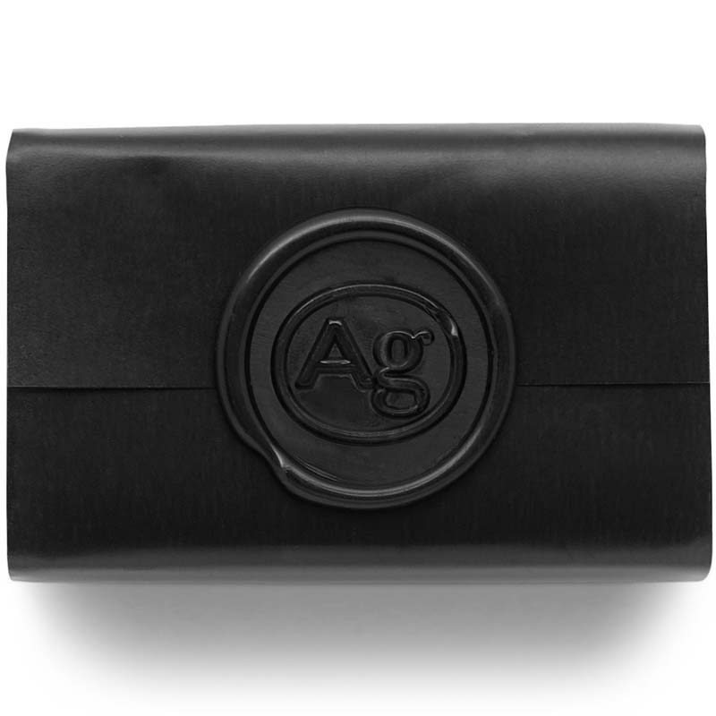 Argentum Apothecary Le Savon Lune Illuminating Silver Cleansing Bar (100 g) wrapped in paper with Argentum Apothecary seal