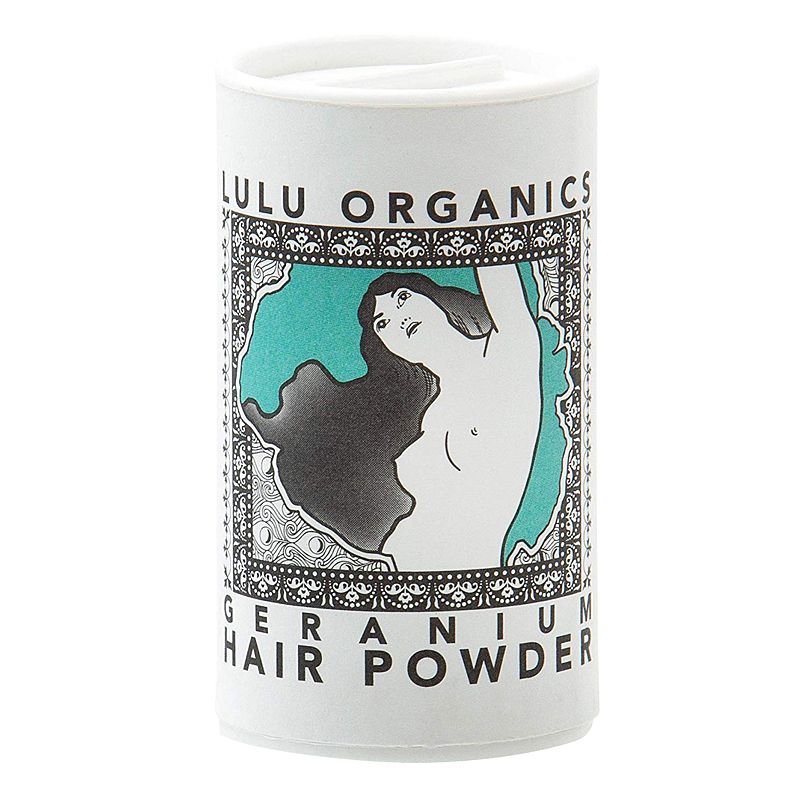 Lulu Organics Travel Sized Hair Powder (Geranium, 1 oz)