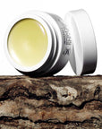 (M)ANASI 7  All Over Shine Glossy Finish - Cristallo glamour shot of open jar on wood