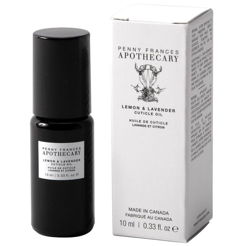 Penny Frances Apothecary Lemon & Lavender Cuticle Oil with box