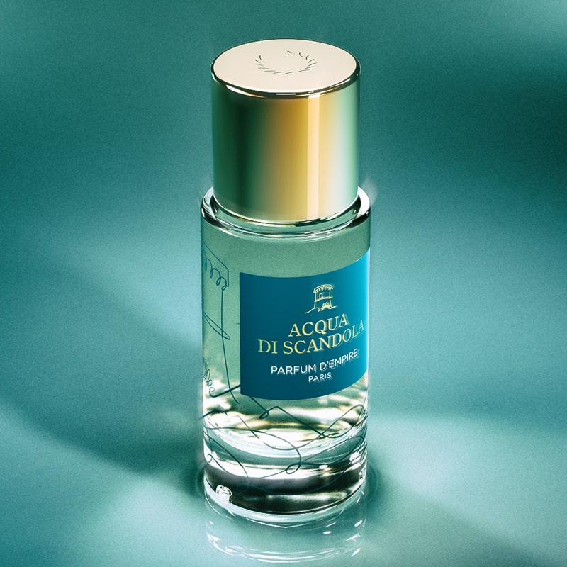 Lifestyle shot of Parfum D'Empire Acqua di Scandola Eau de Parfum (50 ml)