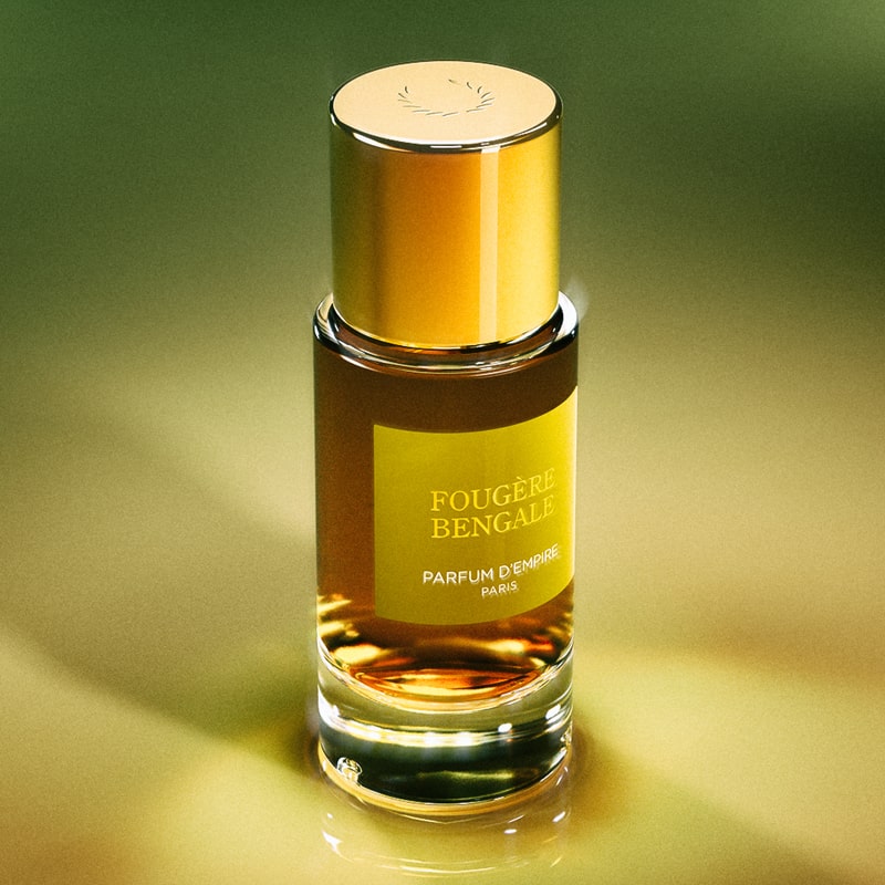 Lifestyle shot of Parfum D&#39;Empire Fougere Bengale Eau de Parfum (50 ml)