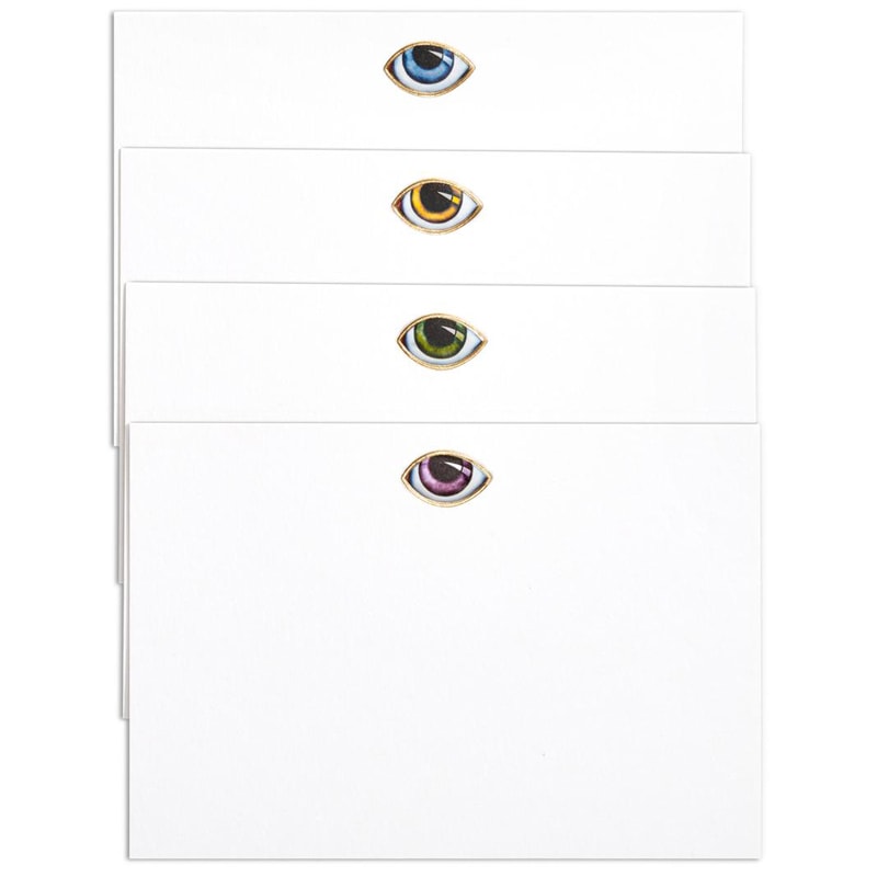 L&#39;Objet Lito Eyes Stationery Box (Card style assortment)