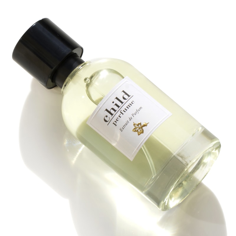 Child Perfume Limited Edition Extrait de Parfum showing bottle on its side