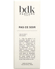 BDK Parfums Pas ce Soir Eau de Parfum 100 ml box