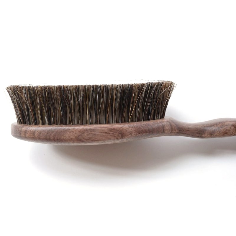 Wool Clothes Brush in Walnut