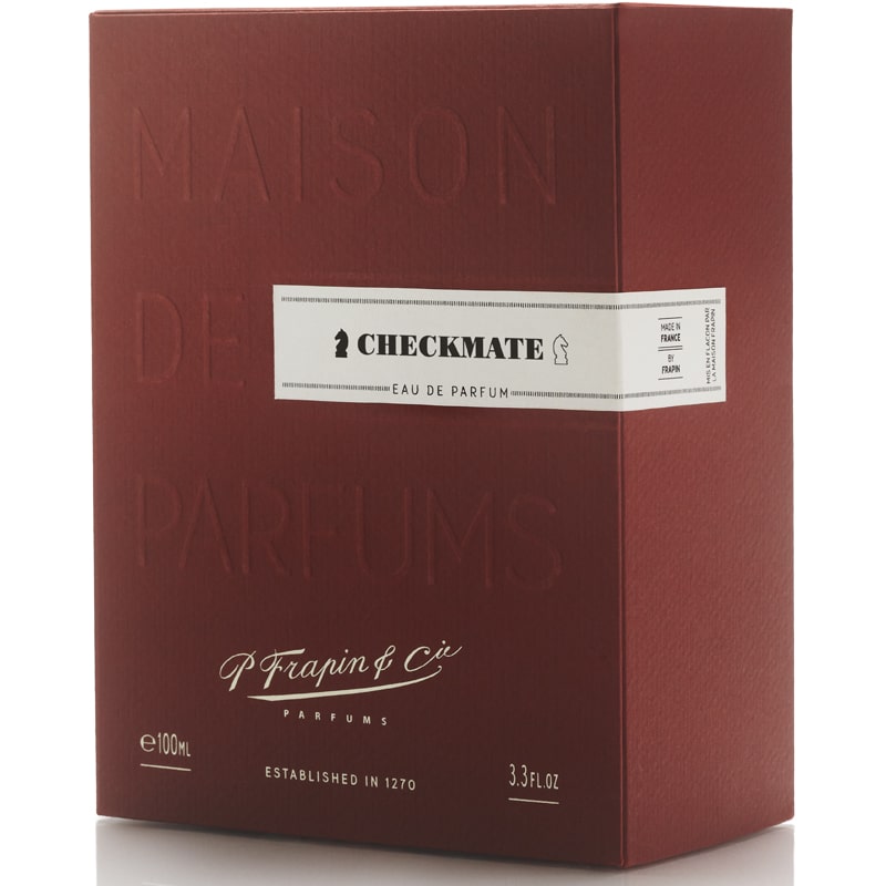 Frapin Checkmate Eau de Parfum (100 ml) box