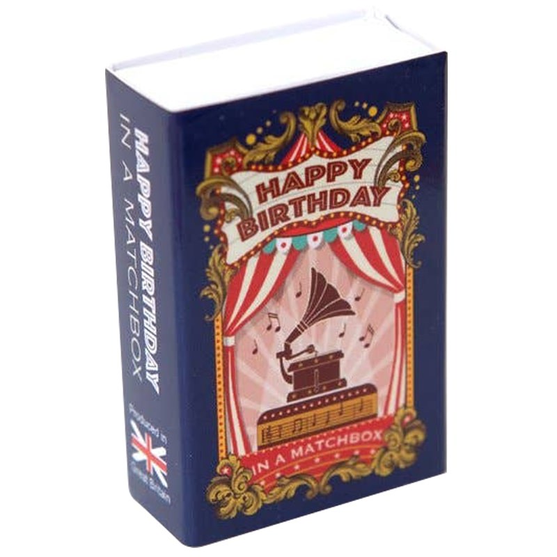 Marvling Bros Ltd Happy Birthday Music Box In A Matchbox (1 pc)