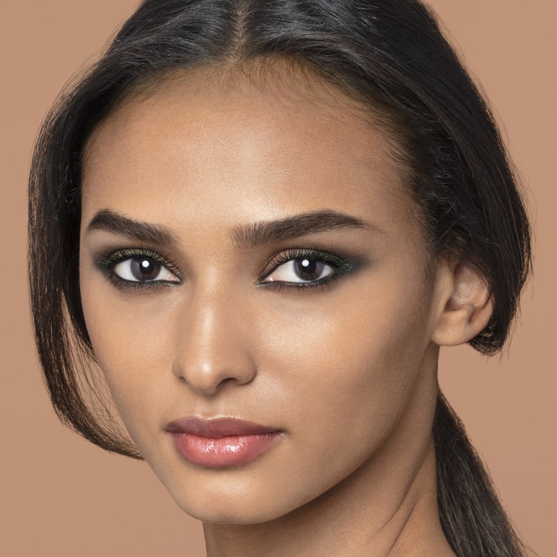 Chantecaille Black Kajal Brightening Eye Liner shown on model&#39;s eyes