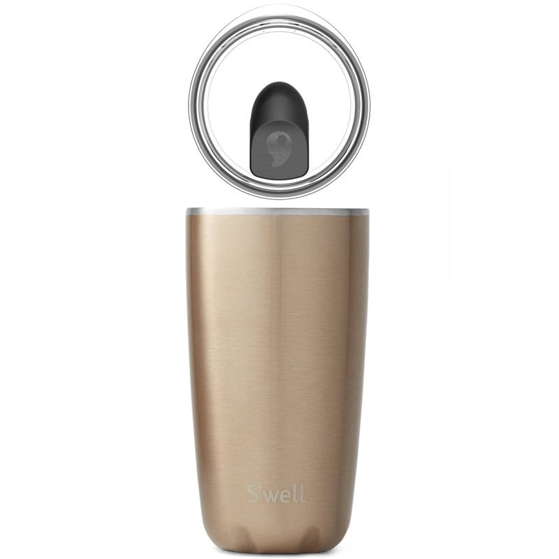 S&#39;well Stainless Steel Tumbler with Lid - Pyrite (18 oz)