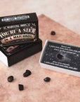 Marvling Bros Ltd You're A Star Meteorite In A Matchbox showing the rocks that are inside 