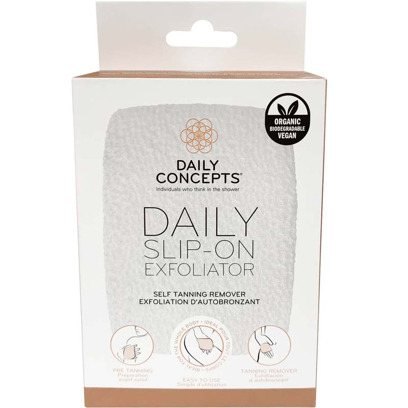 Daily Concepts Daily Slip-On Exfoliator box