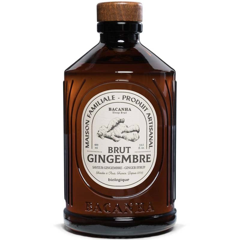 Bacanha Organic Raw Ginger Syrup (400 ml)
