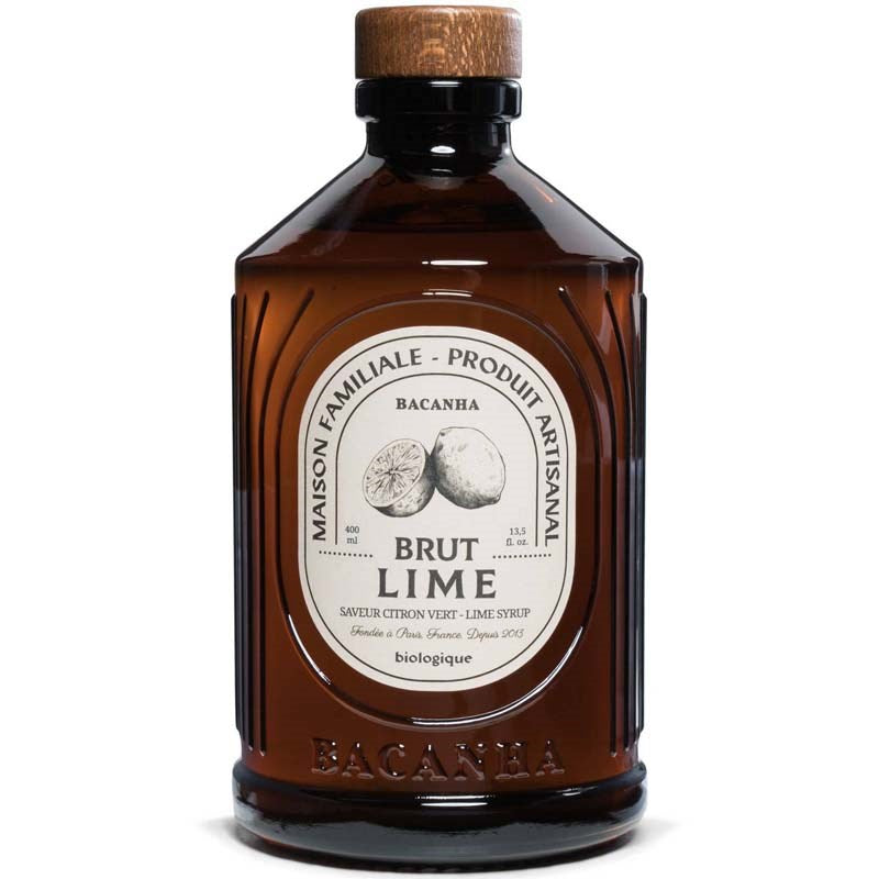 Bacanha Organic Raw Lime Syrup (400 ml)