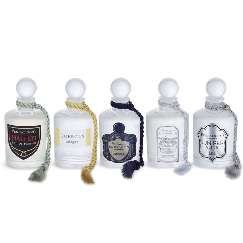 Penhaligon&#39;s Gentlemen&#39;s Fragrance Collection showing bottles only