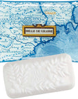 Fragonard Parfumeur Belle de Grasse Soap and Glass Dish Gift Box (150 g soap + dish)