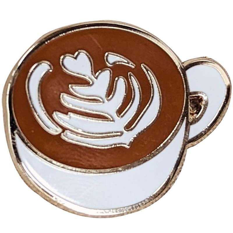 Mimi & August Latte Art Enamel Pin (1 pc)
