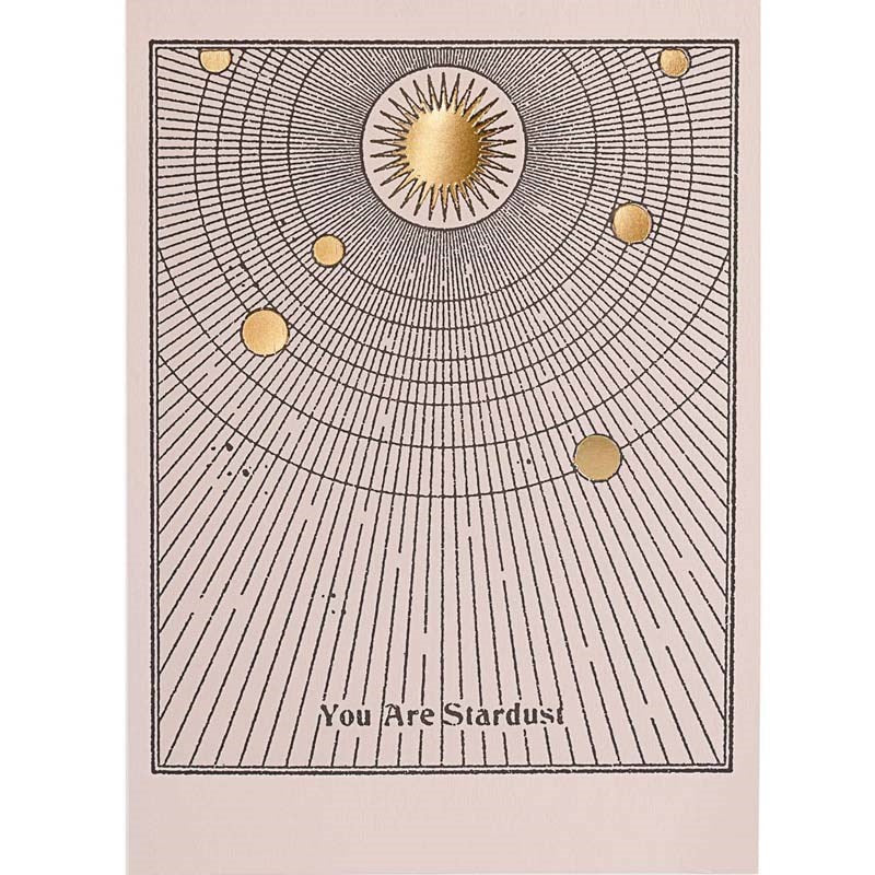 Archivist You are Stardust Greeting Card